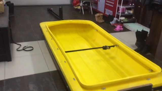 Сани-волокуша для вездехода "Шерп" смотреть онлайн