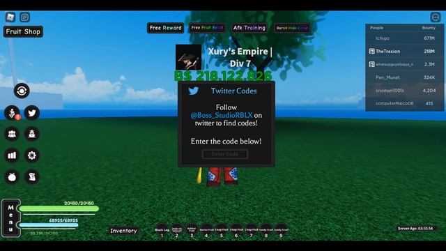 ALL *NEW* CODES IN A ONE PIECE GAME! (AOPG)