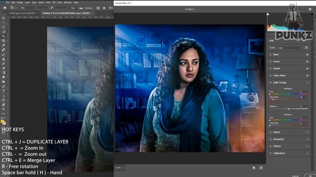 Photo to Oil Painting Effect With Filter - Photoshop Tutorial 2 Minute for creating | Make it fast смотреть онлайн
