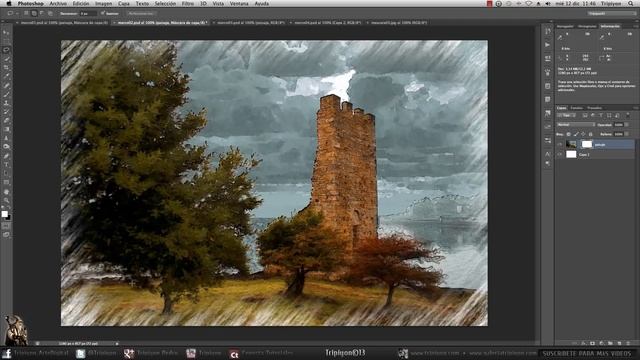 Crear marco artístico fácilmente con Photoshop (4 métodos) смотреть онлайн
