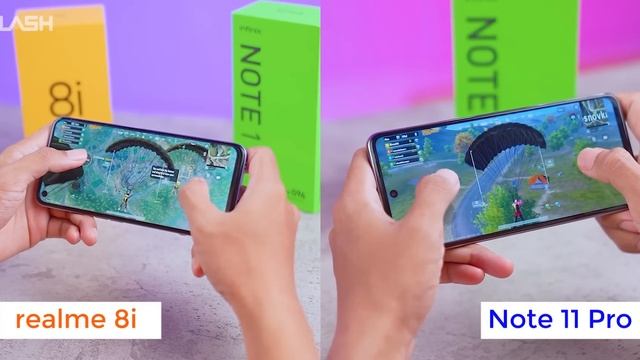 Camera & Gaming Test Infinix Note 11 Pro VS Realme 8i смотреть онлайн