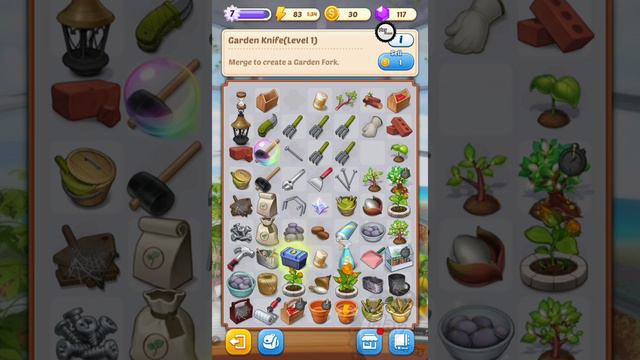 Merge Manor Sunny Home : 🪴🔧part 8 🪓🍂level 7 смотреть онлайн