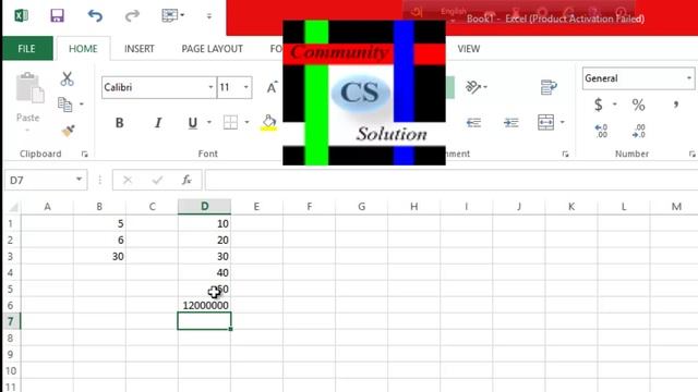 Basic MS Excel 2013 Bangla Tutorial "Multiply & Divition" смотреть онлайн