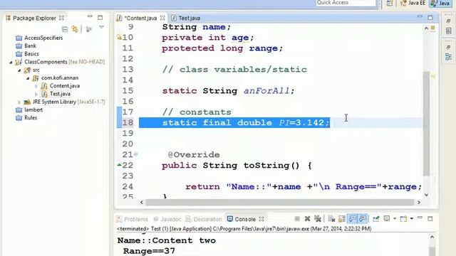 Java class explained смотреть онлайн