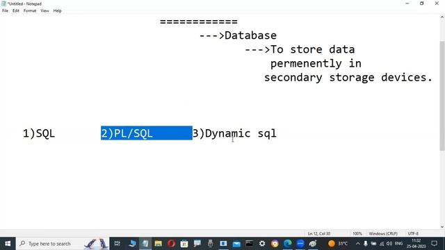 ORACLE 19c tutorials || Demo - 1 || by Mr. Murali On 25-04-2023 @11AM IST смотреть онлайн