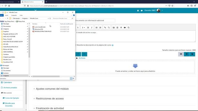 Curso Moodle. Unidad 2 Recurso Archivo en Moodle. Compartir archivos PDF en Moodle. смотреть онлайн