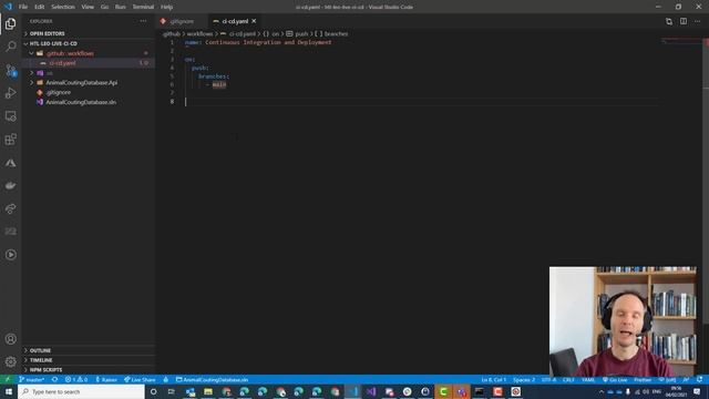 C# ASP.NET 5 - CI/CD With GitHub Actions - Part 1 смотреть онлайн
