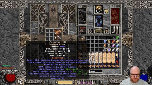 Project Diablo 2 Season 6 - GG Loot from a 300+ density River of Blood T3 Fortified Map day27 смотреть онлайн