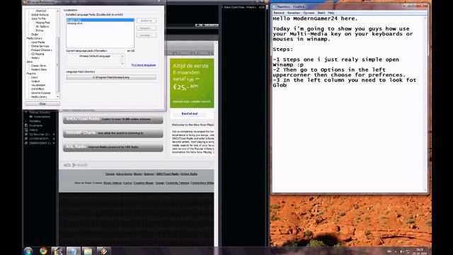 How to enable Media-Keys in Winamp смотреть онлайн