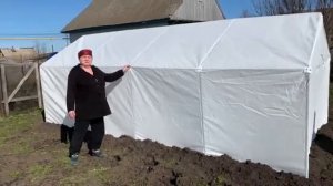 Короткий отзыв о теплице Весна XL