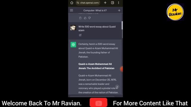 What Is Chatgpt | Chatgpt Se Paise Kaise Kamaye | Mr Ravian смотреть онлайн