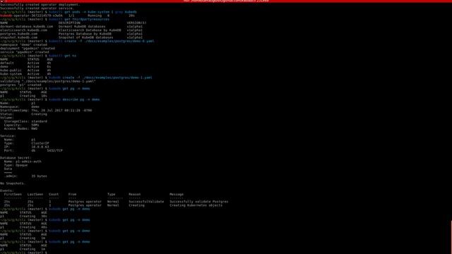 Run PostgreSQL database using KubeDB смотреть онлайн