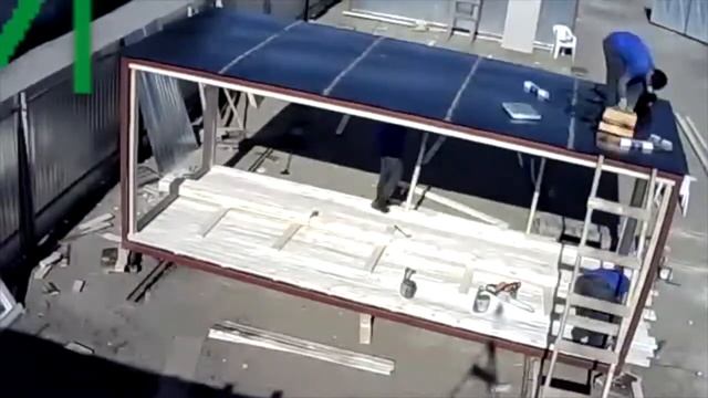 Сборка Бытовки нашего производства смотреть онлайн