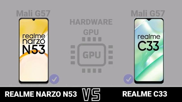 Realme Narzo N53 Vs Realme C33 #Trakontech. смотреть онлайн