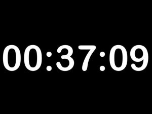 Обратный отсчёт - таймер 1 час