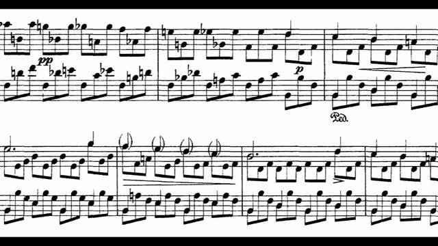 Franz Liszt - Etude S. 136 No. 12 (audio + sheet music) смотреть онлайн