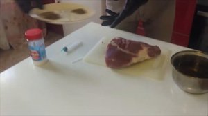 Как закоптить баранью ногу . Рецепт горячего копчения
