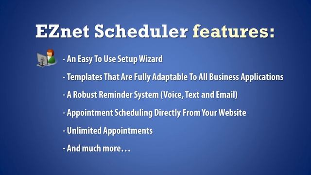 Introducing EZnet Scheduler | Online Appointment Scheduling Program смотреть онлайн