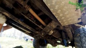 уаз с двумя раздатками и лебедой газ66