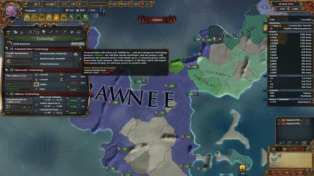 Europa Universalis IV Conquest of Paradise Let's Play Pawnee 19 смотреть онлайн