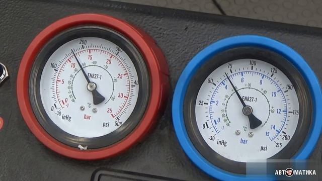 Перезаправили кондиционер! Повышенное давление. Excess gas in the air conditioner. High pressure смотреть онлайн
