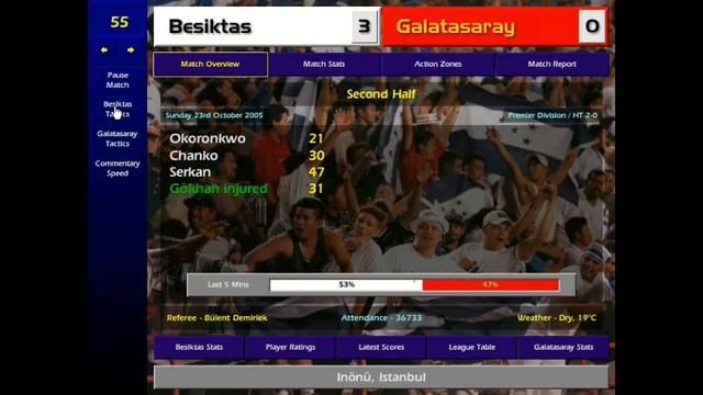 Championship Manager 01/02 - Besiktas - S5 смотреть онлайн