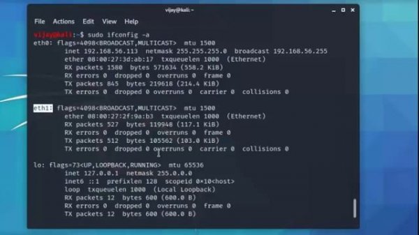 How to configure network manually kali linux tutorial for beginners in Hindi