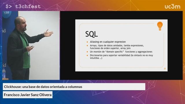 Clickhouse: una base de datos orientada a columnas | T3chFest 2018 смотреть онлайн