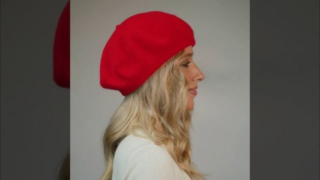 DSR87-4 Берет жен. 100% шерсть мериноса разм.57 FABRETTI