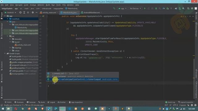 How to implement in App Update in Android Studio | Implement In App Update | Android Studio смотреть онлайн