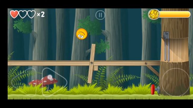 КРАСНЫЙ ШАР и злой чёрный квадрат, RED BALL красный мяч 4 смотреть онлайн