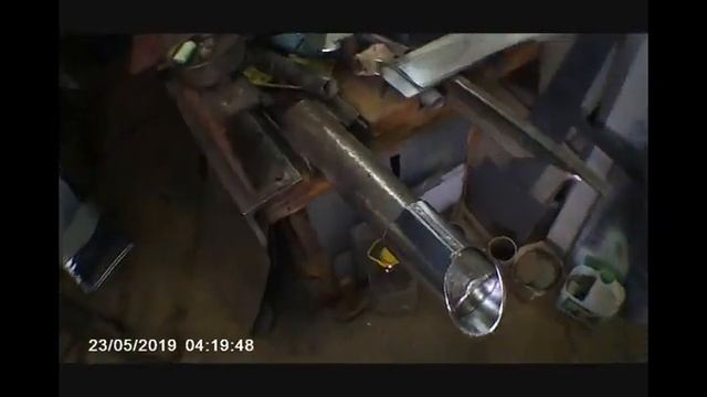 Оцинкованное колено под углом 90*. Чертим и собираем без станков. смотреть онлайн