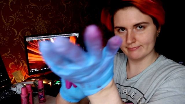 Окрашивание рыжих волос в фиолетовый. Розово-фиолетовые волосы / Dying my orange hair purple смотреть онлайн