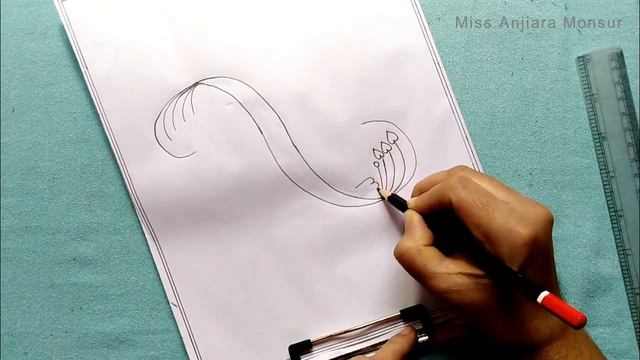 2 cute traditional knatha drawing images for beginners 2020 [Easy way] | কাথা অংকন | डिज़ाइन आरेखण смотреть онлайн