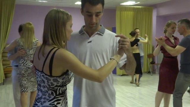 Практика танго в школе TangoCity 26.07.15 #1 смотреть онлайн