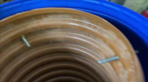 Делаем фильтр для пруда из бочки Часть 2