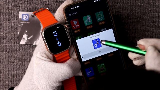 How To Install New Dial On T900 Ultra Smart Watch