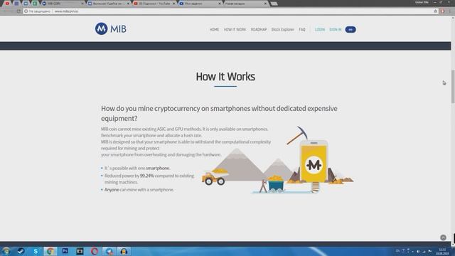 Обзор MIB Coin - Smart Mobile Mining смотреть онлайн