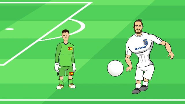 Spain 3-1 Kosovo.Besar Halimi's goal.Animation made by me.Inspired by 442oons смотреть онлайн
