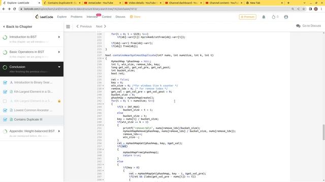 Leetcode -- Oral Mind: Contains Duplicate III by Bucket Sort in C code -- 20220813(TBD) - 1C/3 смотреть онлайн