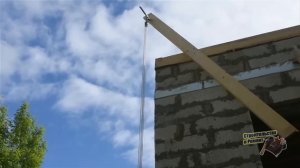 КАК ПОДНЯТЬ ГРУЗ НА СТРОЙКЕ. ПРОСТЕЙШИЙ ГРУЗОПОДЪЕМНЫЙ МЕХАНИЗМ ПОЛИСПАСТ