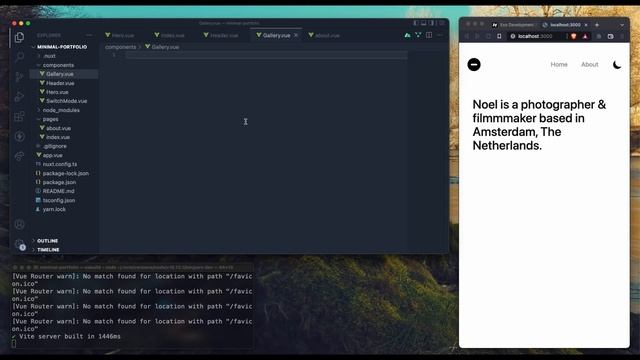 Creando un website minimalista en 30 minutos con Nuxt 3 y UnoCSS | Minimal Portfolio #1 смотреть онлайн