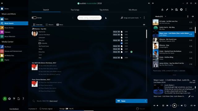 Audials 2018 In 240 Seconds: Music Search And Music Wishes