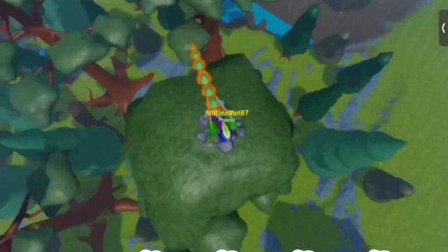 Показываю птицу феникс со стороны смотреть онлайн