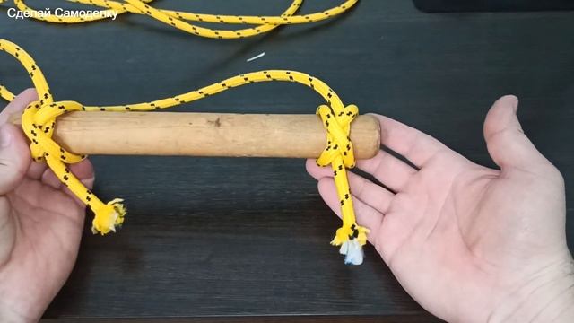 Прочный ЛЕСНИЧНЫЙ УЗЕЛ из которого можно сделать лестницу смотреть онлайн