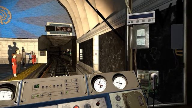 Метропоезд-Lowrider; Metrostroi, Garry's Mod. Угараем. смотреть онлайн