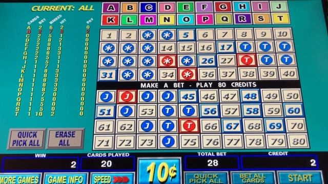 Big Daddy Happy Hour Keno $.10 20 Card patterns lots of action can’t always Win can you? #kenonatio смотреть онлайн