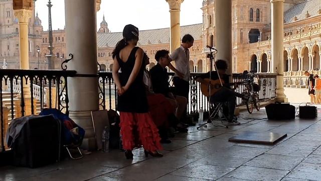 Espagne, danse andalouse, flamenco, Séville. смотреть онлайн