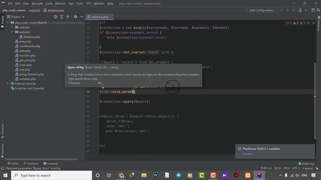 آموزش php | جلسه ۱۵ | دستورات آماده در sql (Prepared Statements) смотреть онлайн