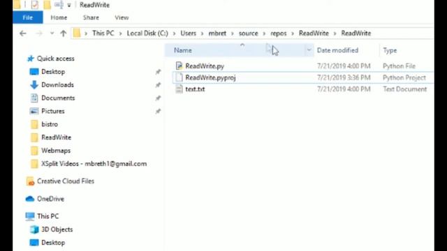Writing and Reading with Text Files in Python смотреть онлайн